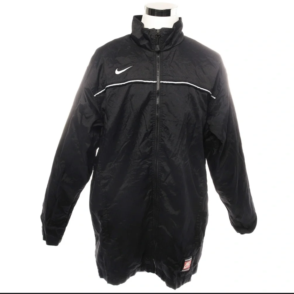 90’s Vintage Nike Team Sports White Tag Heavy Nylon Jacket